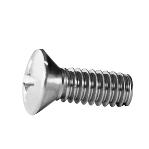 cross recessed raised countersunk head screws DIN966/GB820/ISO7047